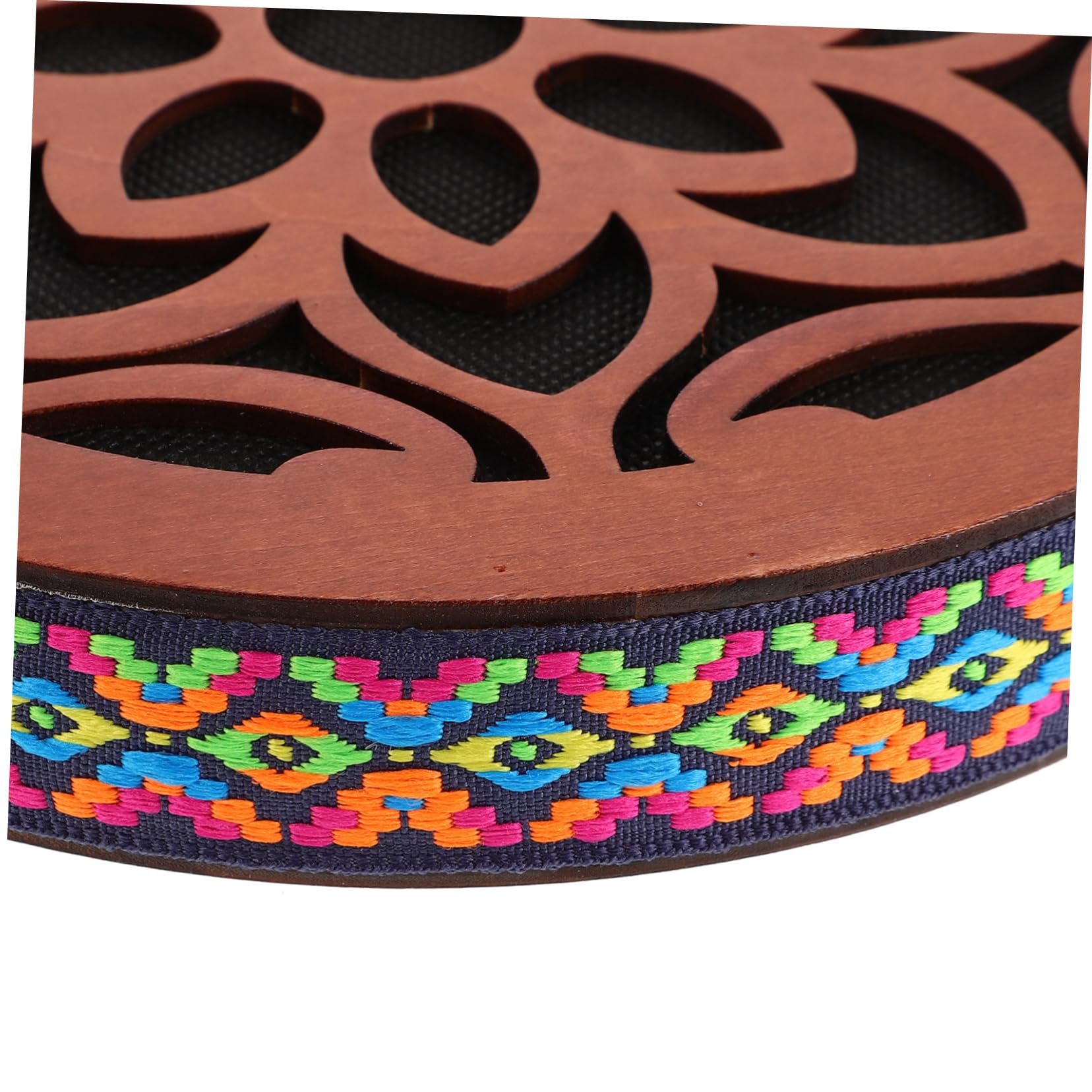 Tambor Oceánico de Mano de Madera 8 Pulgadas para Música Meditativa | Sonido Relajante del Agua, Instrumento de Percusión Étnica Portátil, Estilo Tradicional