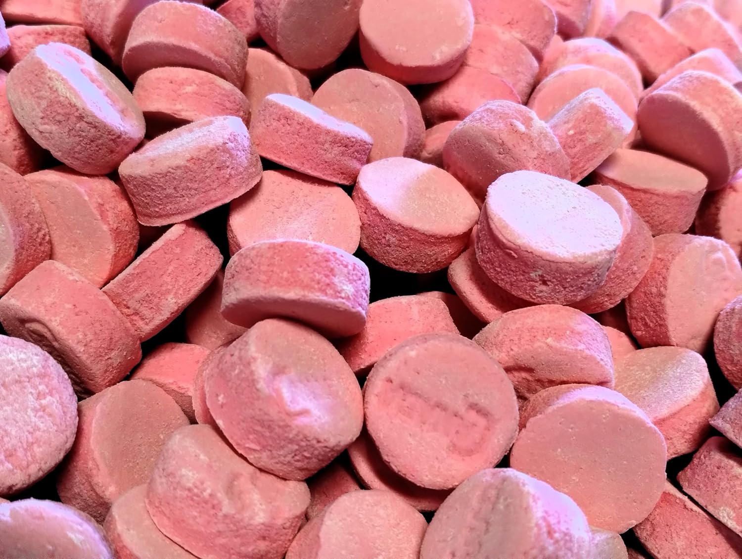 Pink Wintergreen Mints 2 lbs After Dinner Crunchy Creamy Smooth Candy