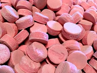 Pink Wintergreen Mints 2 lbs After Dinner Crunchy Creamy Smooth Candy