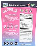Vista 2 de SweetLeaf Indulge Edulcorante – Sustituto de azúcar con stevia, fruta del monje, alulosa e inulina, uso para hornear, cocinar o café, alternativa