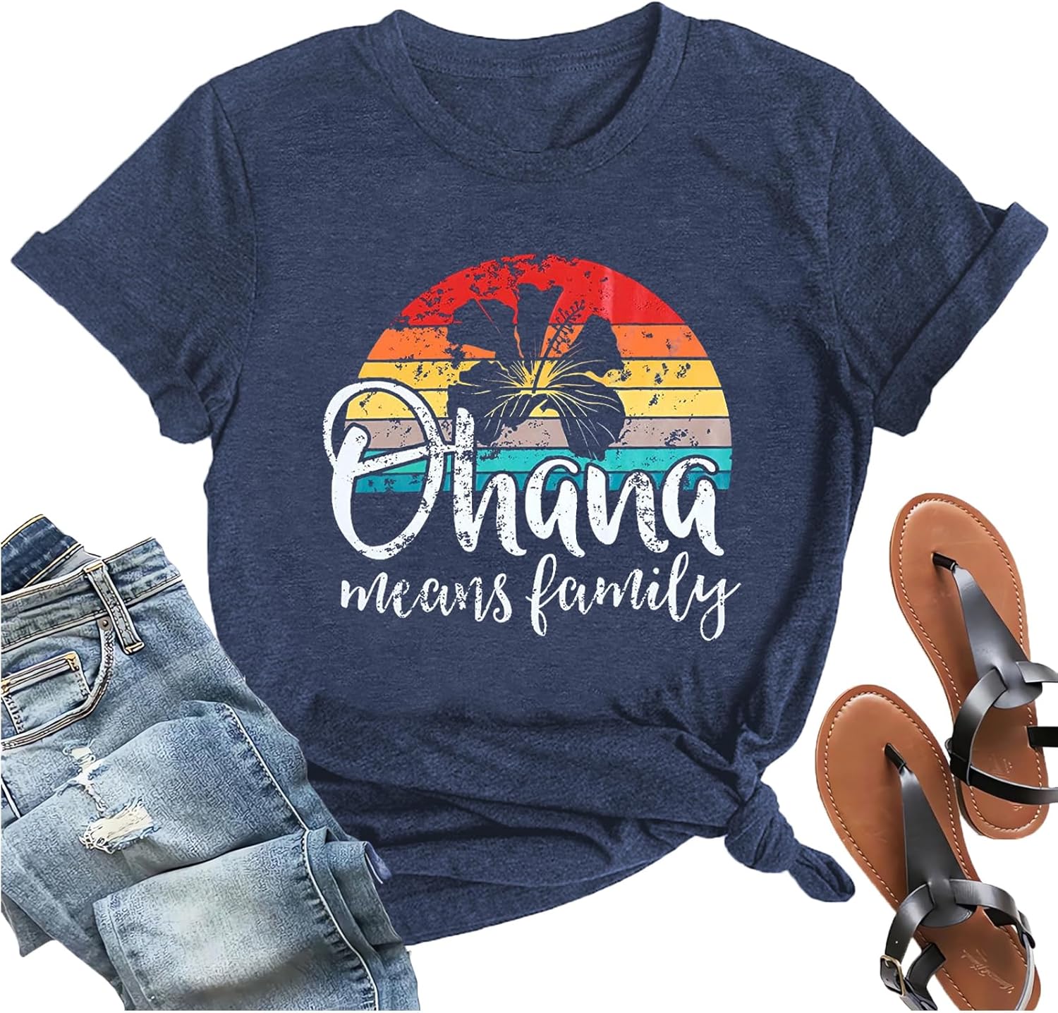 Hawaiian Shirts for Women Palm Trees Beach Graphic Tee Tops Summer Vacation Short Sleeve Tshirt Tops