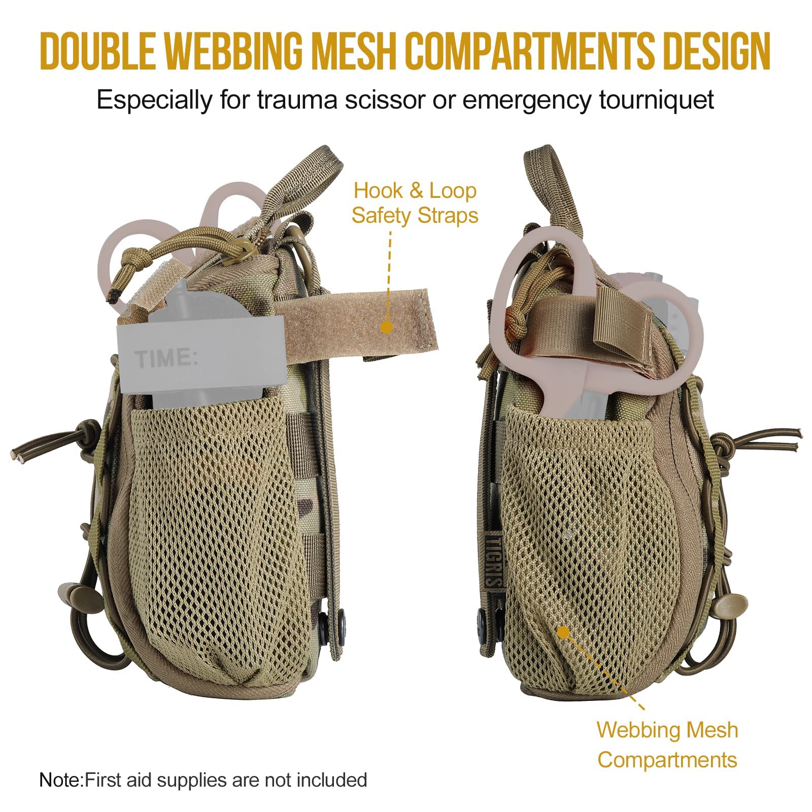 Tactical MOLLE First Aid Pouch Tactical Medical Pouch MOLLE