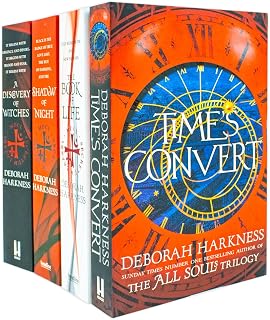All Souls Trilogy Collection 4 Book Set by Deborah Harkness (A Discovery of Witches, Shadow of Night, The Book of Life, Times Convert)