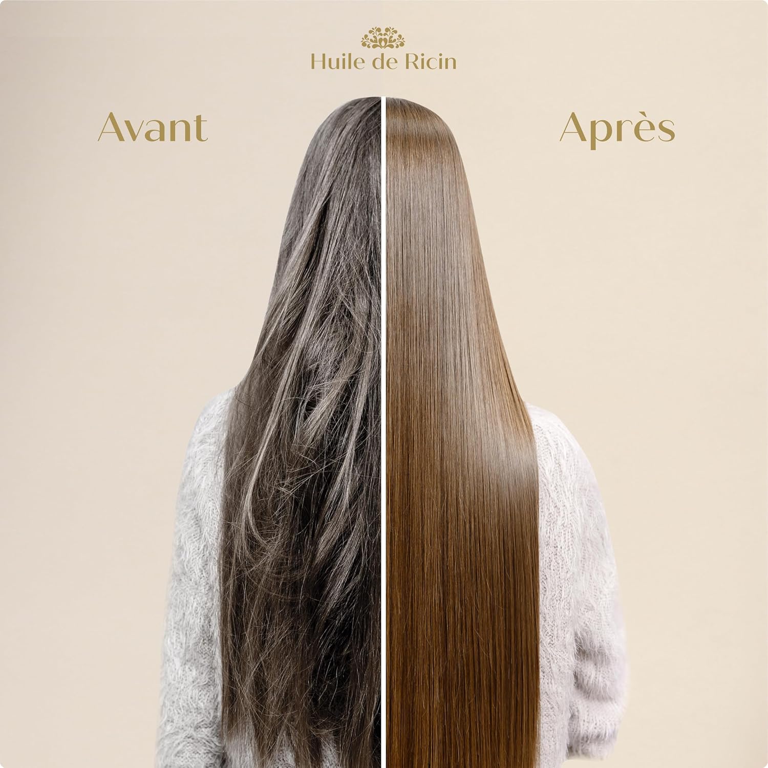 Arganicare | Castor Range | PROTECTIVE SERUM | Castor Oil | Strengthens & Restores Hair | Fights Breakage & Promotes Growth | Intense Hydration | For All Hair Types | 3.38 fl oz