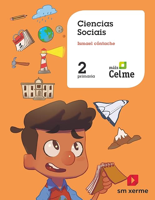 Portada de Ciencias sociais. 2 Primaria. Mas Savia. Celme