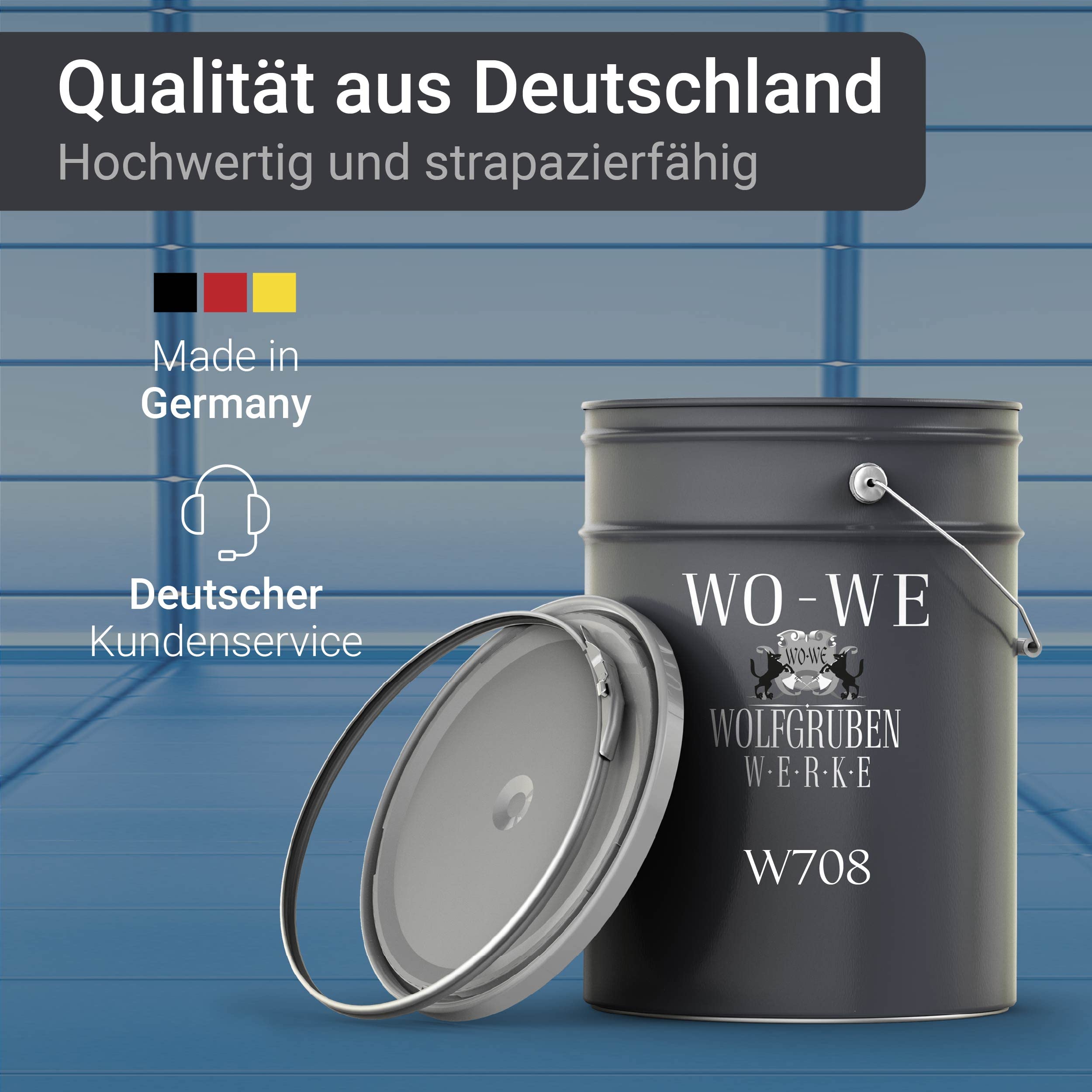 WO-WE Fliesen Grundierung Spezial Haftgrund Fliesengrund für Fliesenfarbe W708-2,5Kg