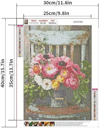 Miniatura 5 de JOYSTRY Kits de pintura de diamantes 5D para adultos, kits de pintura de diamantes para adultos, pintura con diamantes de perforación completa, kit