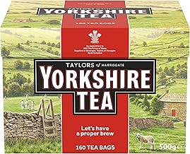 Yorkshire Tea - Strong and Refreshing English Black Tea - Responsible Sourcing - 160 Bags