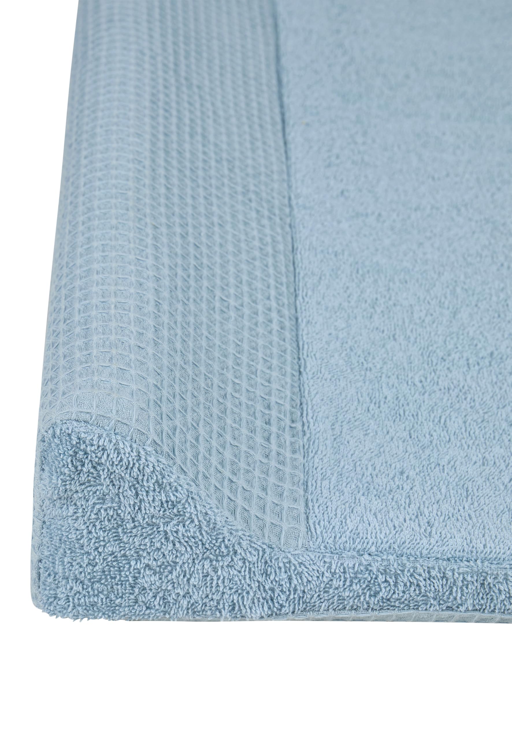 Sterntaler Wickelauflagenbezug 50x70 cm Dino Rexi - Bezug für Wickelauflage aus Waffelpikee und Frottee mit Stickerei - zum bequemen Wickeln - Ideal für jeden Wickeltisch, blau