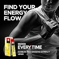 Vista 2 de JUNG KWAN JANG Everytime - Extracto de ginseng rojo coreano de 1,050 mg y limón, suplementos líquidos veganos de bebida energética, aumenta