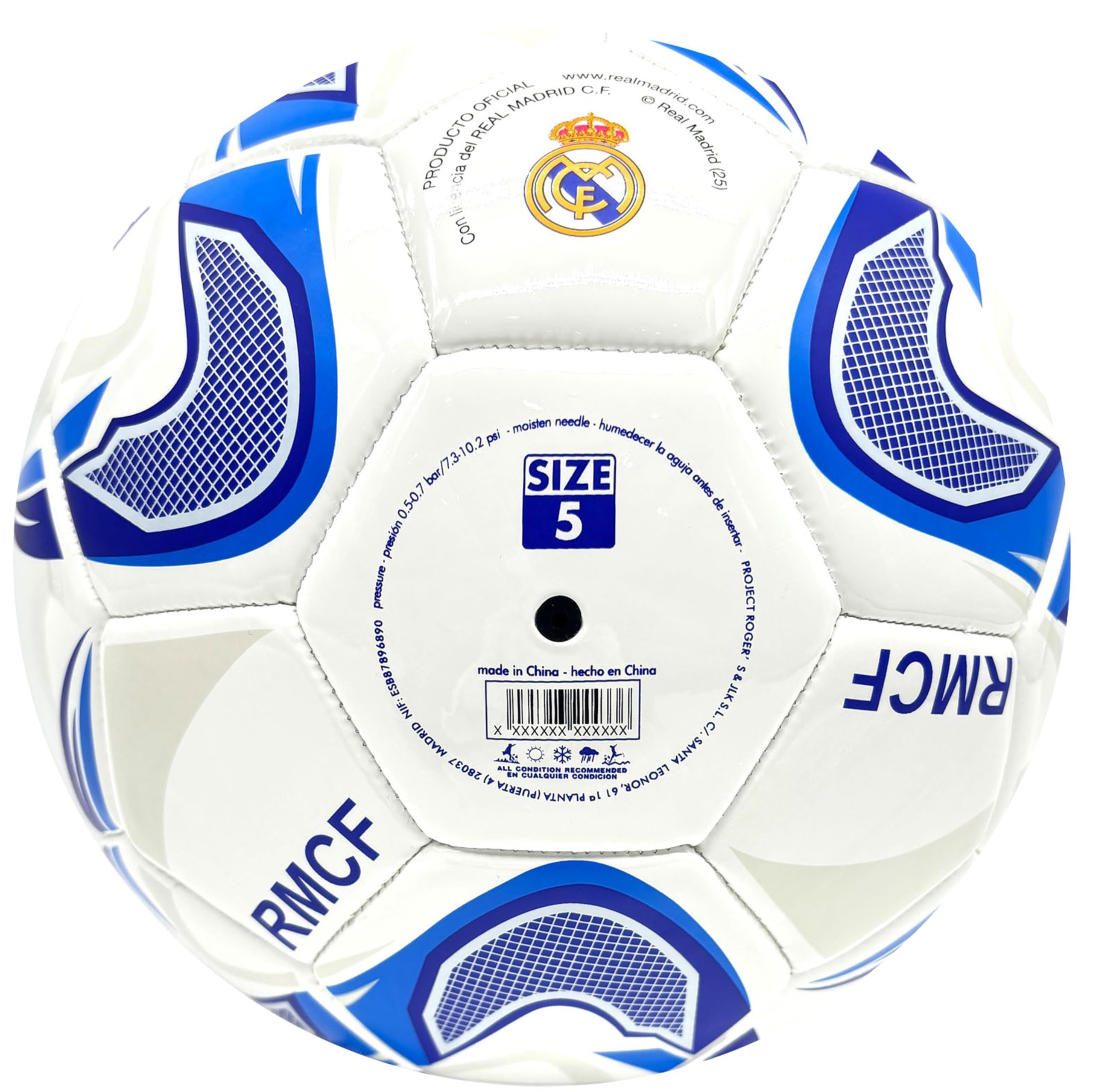 Real Madrid Piłka nożna Oficjalna Kolekcja - Rozmiar 5