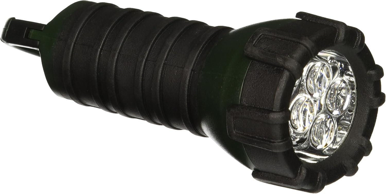 Dorcy 55 Lumen Floating Waterproof LED Flashlight with Carabineer Clip
