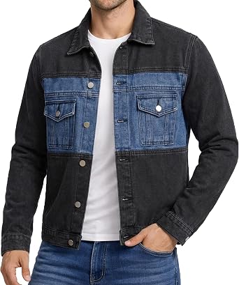 Denim Jeans Jackets For Slim Fit Destroyed Distressed Fashion Ripped Vintage Coat Jeans Jacket