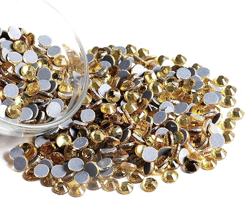 Vista 105 de 6000 diamantes de imitación termoadhesivos a granel, diamantes de imitación azules para ropa de manualidades, cristales termoadhesivos