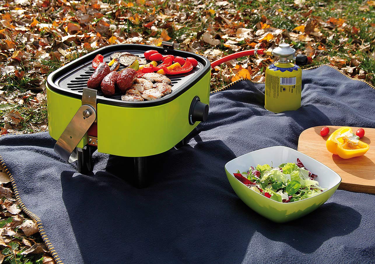 Meva Przenośny grill gazowy do piknika Kemping Wędrówki 2,5 KW