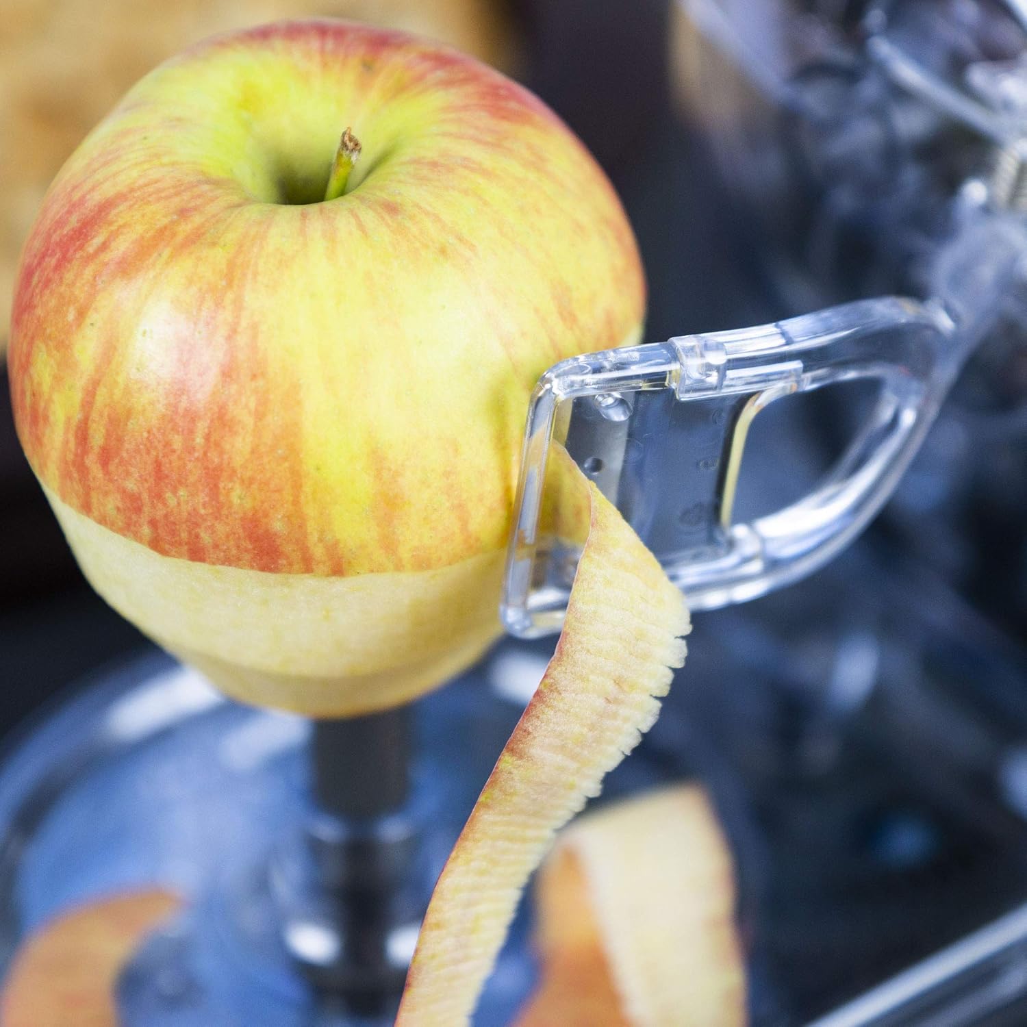 LURCH Germany Apple Peeler Tranparent (Grey)