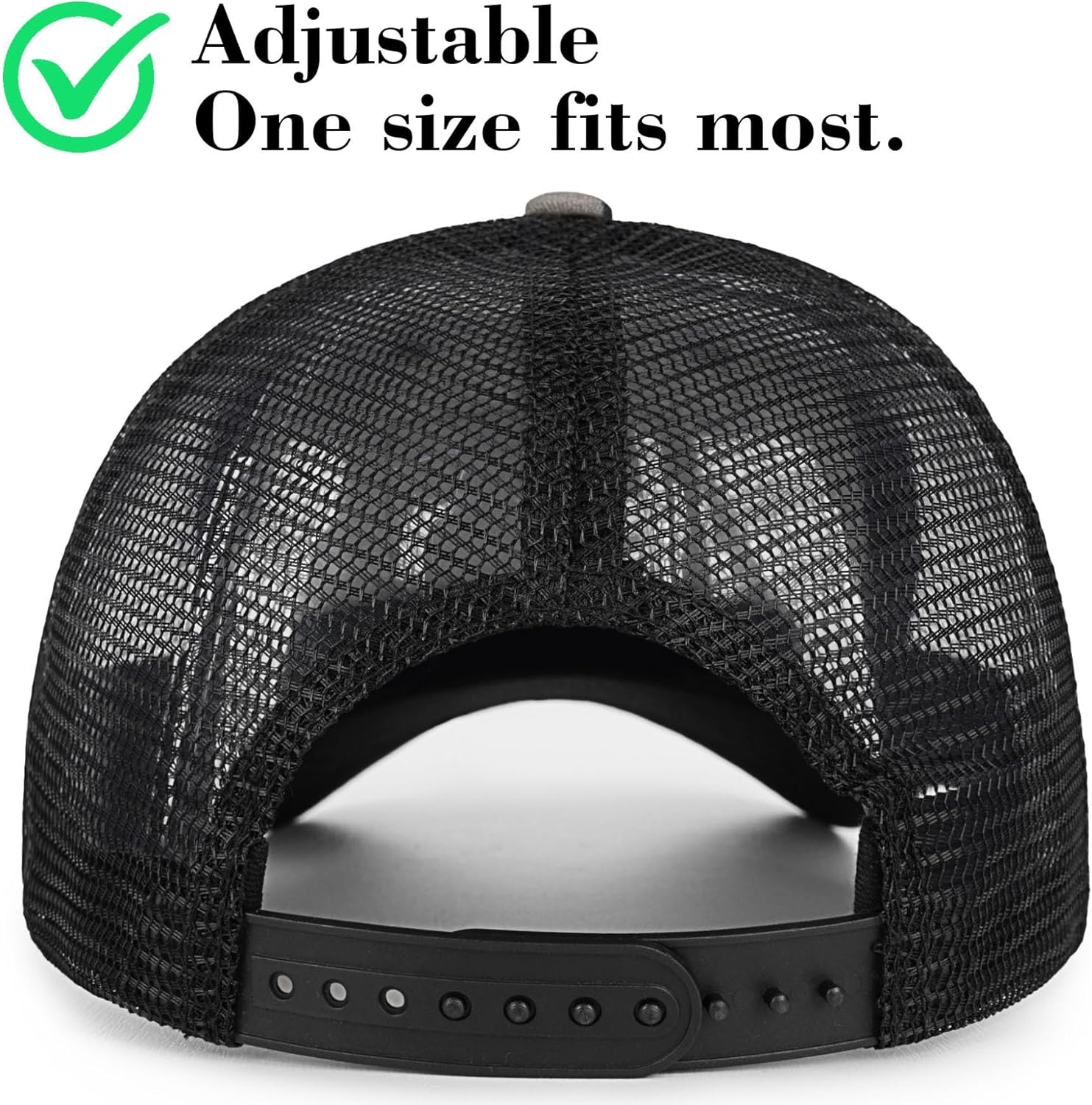 Funny Mens Trucker Hats - I Fix Stuff and Know Things Hat for Men Dad Father Uncle - Adjustable & Breathable Casual Wear - Image 6