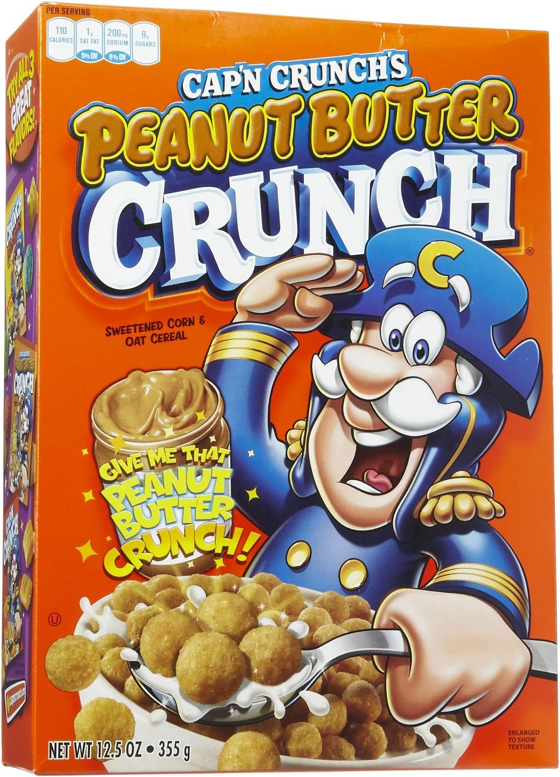 Cap'n CrunchPeanut Butter Crunch Cereal, 14 oz