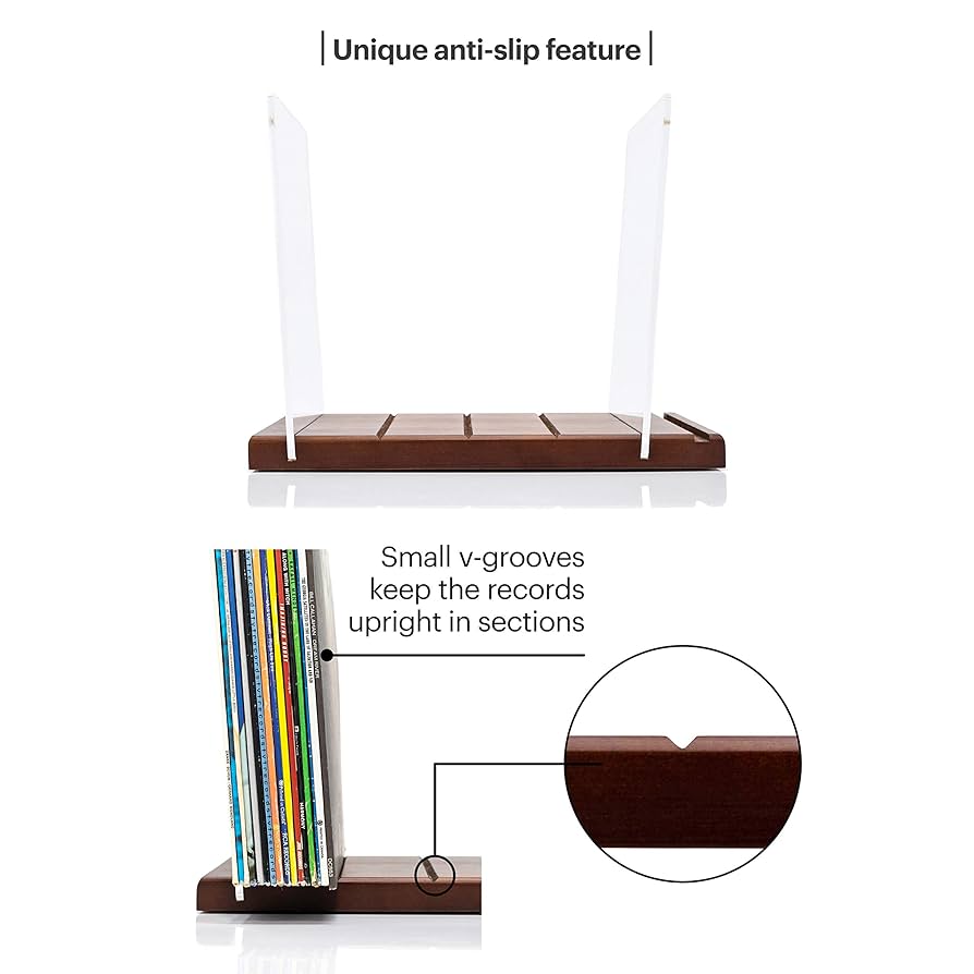 MÖNKE プレミアム ビニール レコード ストレージ Amazon.com: MÖNKE Premium Vinyl Record Stand - a Mid-Century