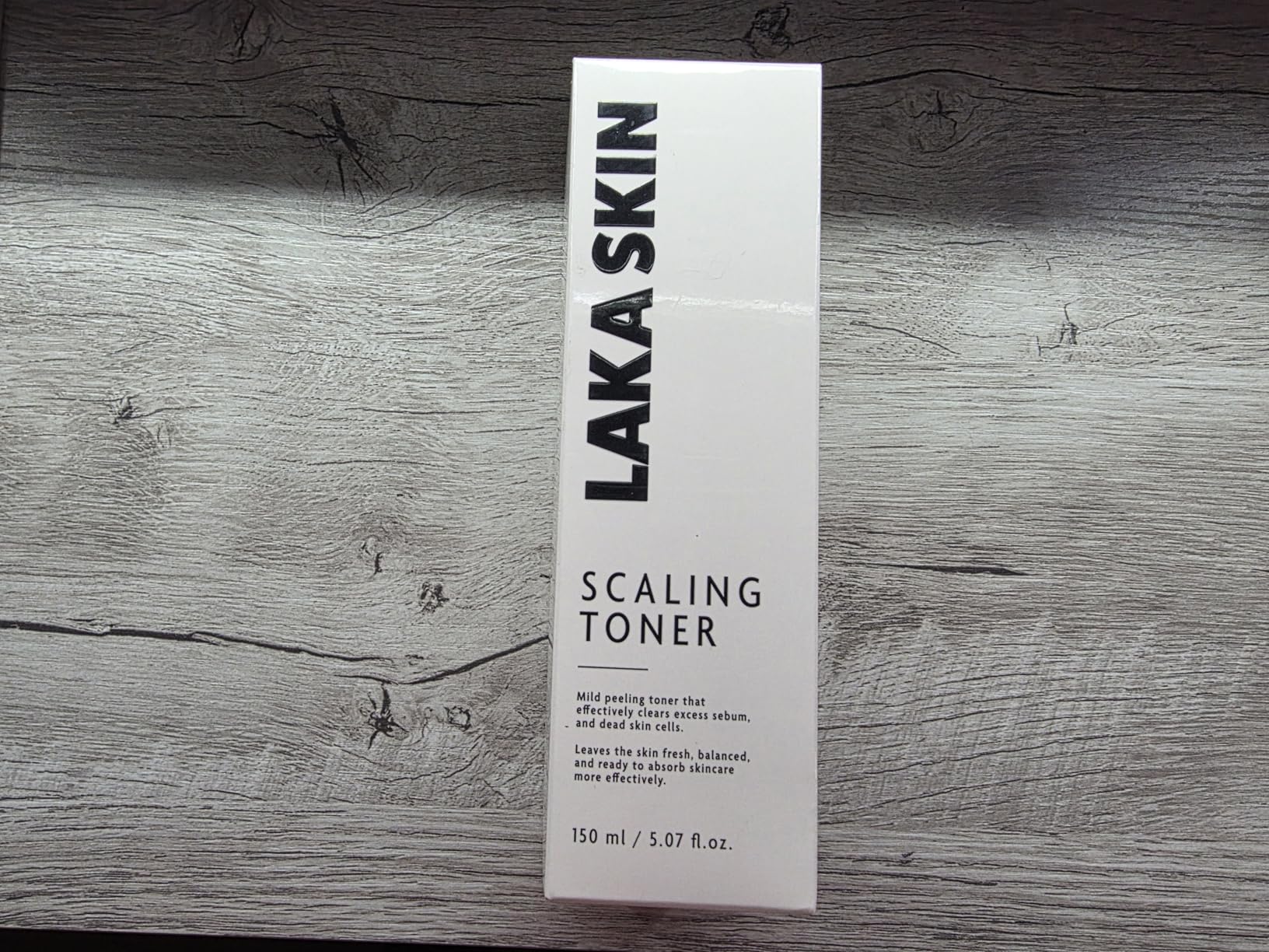 Laka Skin Care Scaling Toner, 150ml/5.07 fl.oz, Mild Peeling for Face, PDRN, Soothing Dead Skin Cells, Hyaluronic Acid, AHA, PHA, Korean Skin Care