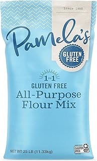 Pamela's Products Gluten Free All Purpose Flour Blend, 25 Pound
