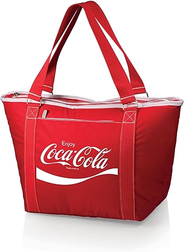PICNIC TIME Coca-Cola Topanga Tote - Bolsa enfriadora suave, enfriador de picnic