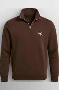 Buy FANEX FITNESS Men's Half-Zip Pullover 100% Fleece Sweatshirt