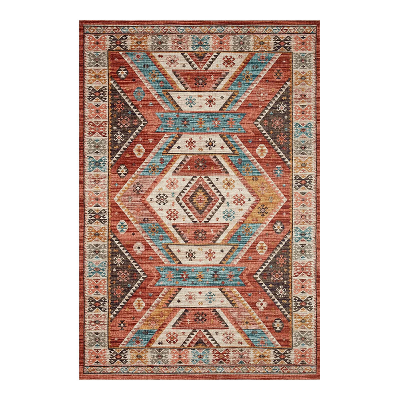 Tappeto Moderno Ampio Soggiorno 150 X 180 CMusanza popolare Grande, Antiscivolo, Lavabile, Cameretta dei Bambini, Soggiorno 150x180cm