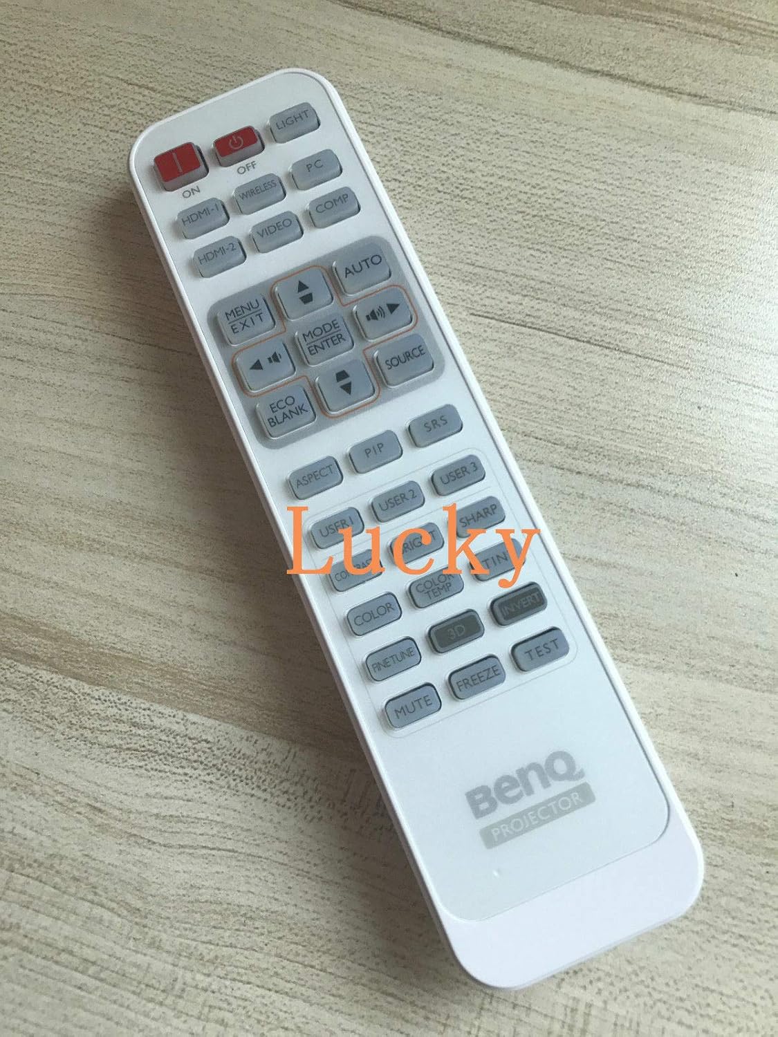 Replacement Remote Control Original New for BENQ W1500