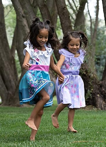 Miniatura 7 de Little Adventures Miracle Princess Twirl - Vestido de princesa para niñas, lavable a máquina, para jugar y fiesta, sin purpurina