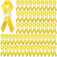 Vista 8 de 50 piezas de cintas de funeral de paloma, cintas conmemorativas de funeral, alfileres de servicio conmemorativo clásico, cinta de respeto con moño