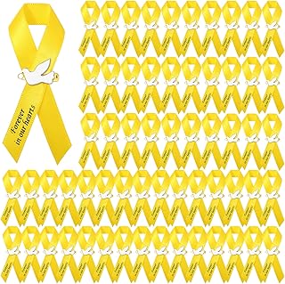 50 Pcs Dove Funeral Ribbons Memorial Ribbon Funeral Pins Classic Memorial Service Respect Ribbon