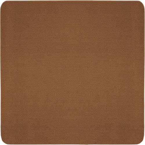 Miniatura 7 de House, Home and More Alfombra antideslizante para interiores, color marrón caramelo, 3 pies x 5 pies