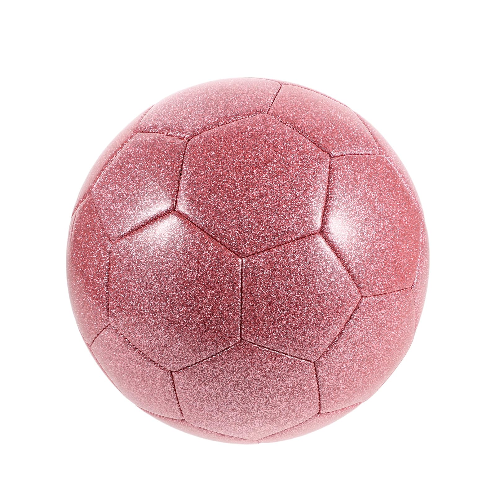 ORFOFE Balón de Limpiar Fútbol de Diseño Holográfico Brillante y Patrón PVC Único, Material Resistente y Fácil en para de Interior y Premios Fiestas