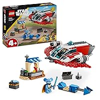 LEGO Star Wars The Crimson Firehawk, Starter Set con Astronave Giocattolo Costruibile
