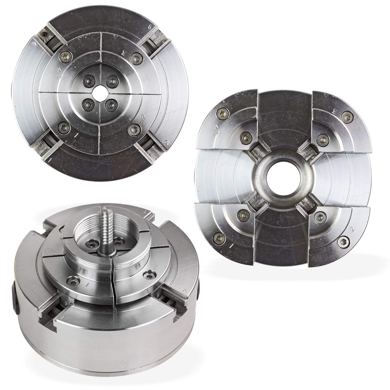DEMA Backenfutter BFS M33 – Drehmaschine, Drehbank, Drechselmaschine, Drechselbank – robust, präzise, langlebig – Werkstatt, Metallbearbeitung, Holz, Maschinenbau, Hobby, Profi