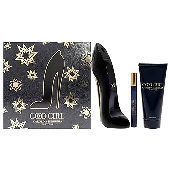 GOOD GIRL 香水セット 3本入り Amazon.com : Carolina Herrera Good Girl Gift Set (3 X 0.24
