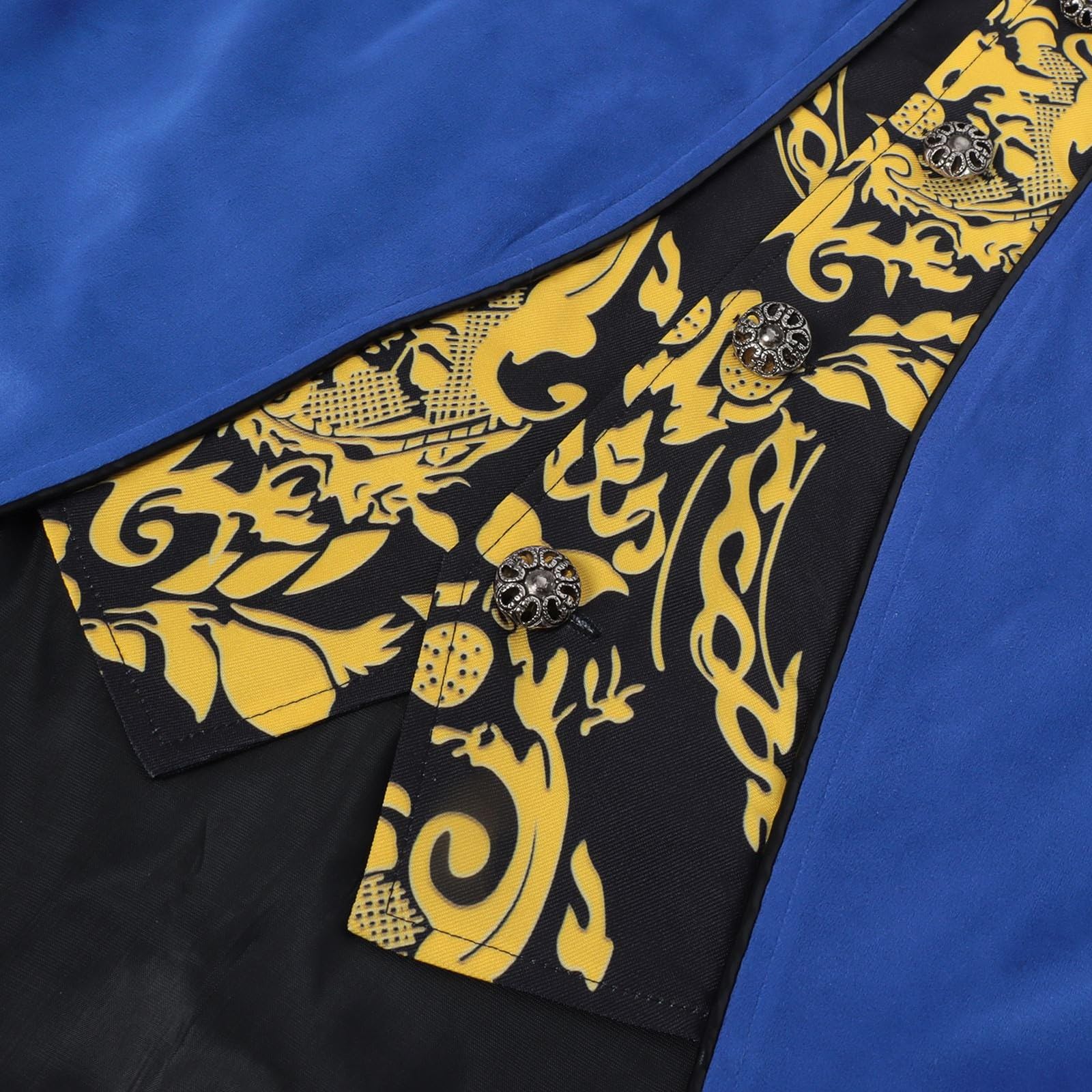 Generisch Mittelalter Kleidung Herren Frack Mantel Vintage Jacke Gothic Mäntel Viktorianischen Palast Smoking Steampunk Kostüm Mittellang Faschingskostüme Stickerei Cosplay Vampirumhang