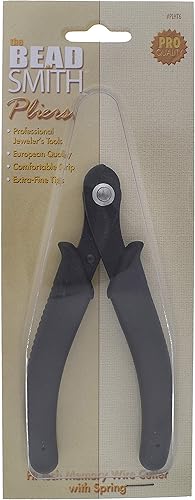 Miniatura 7 de The Beadsmith Cortadores de alambre de memoria de alta tecnología, alicates de corte de alambre, suministros para la fabricación de joyas