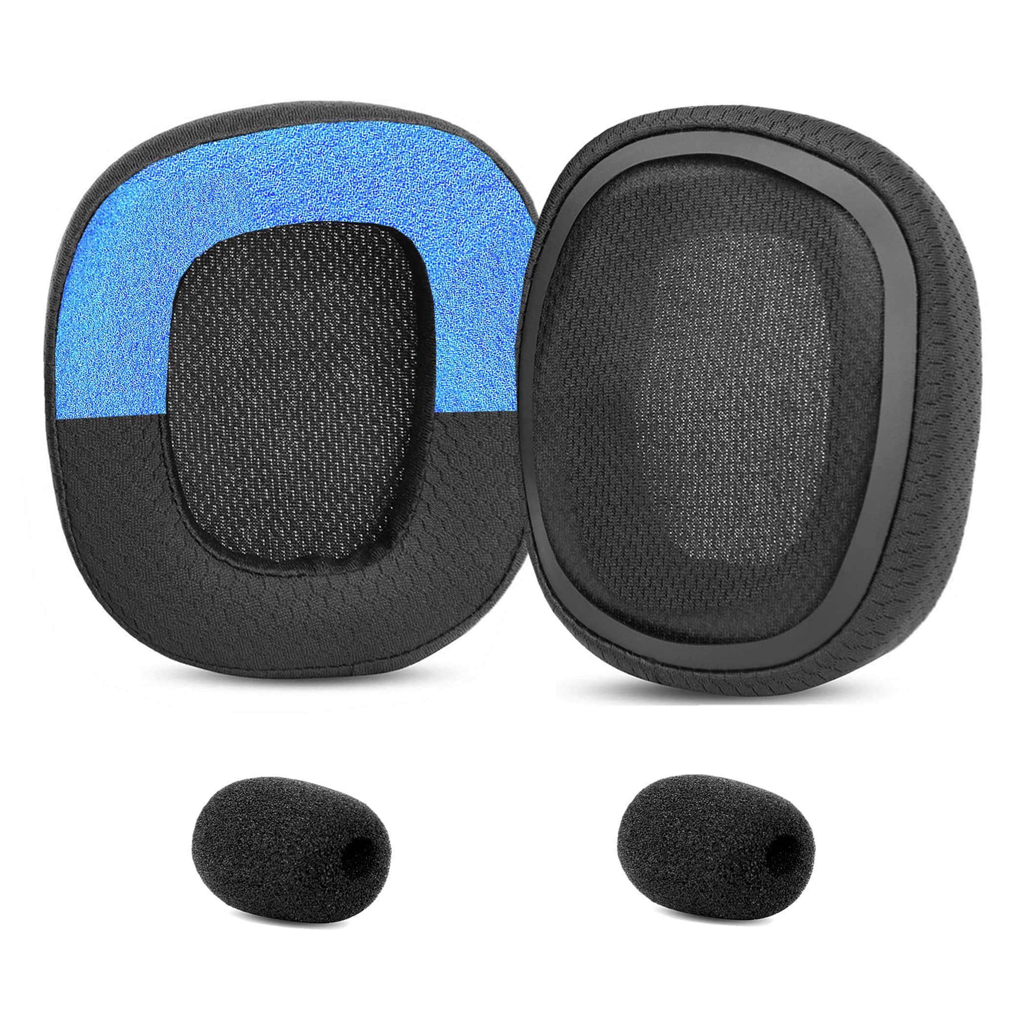 TaiZiChangQin G430 G432 Ear Pads Ear Cushions Mic Foam Kit Earpads  Replacement Compatible with Logitech G430 G431 G432 G433 G332 Headphone  Upgrade