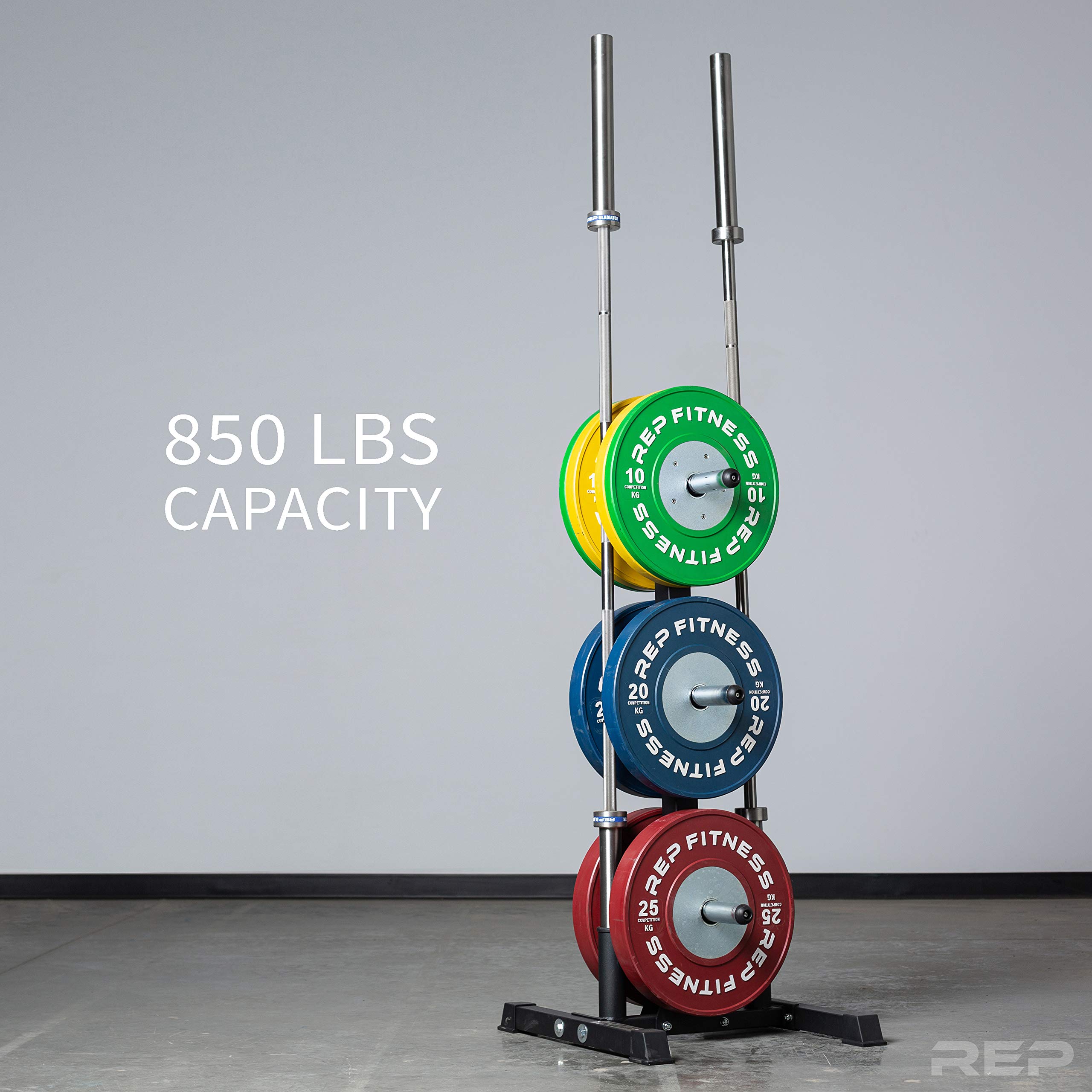 Rep Olympic Bumper Plate and Bar Holder