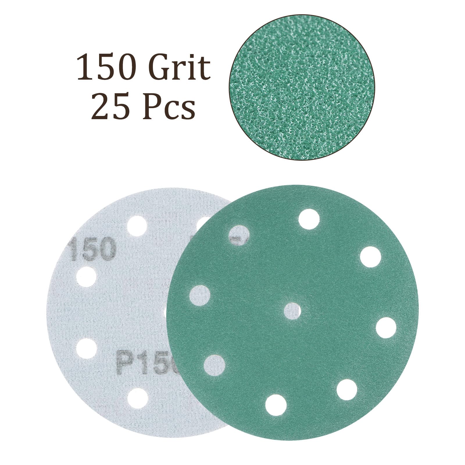 Kozelo 25pcs Green Film Sanding Discs - Image 4