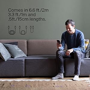 Belkin BoostCharge Braided USB-C to USB-C Cable (1M/3.3ft) for iPhone 17, iPhone 17 Pro, iPhone 17 Pro Max, Galaxy S25, S24, Note, Pixel 10, iPad Pro, Nintendo Switch 2 & More - White (2-Pack)