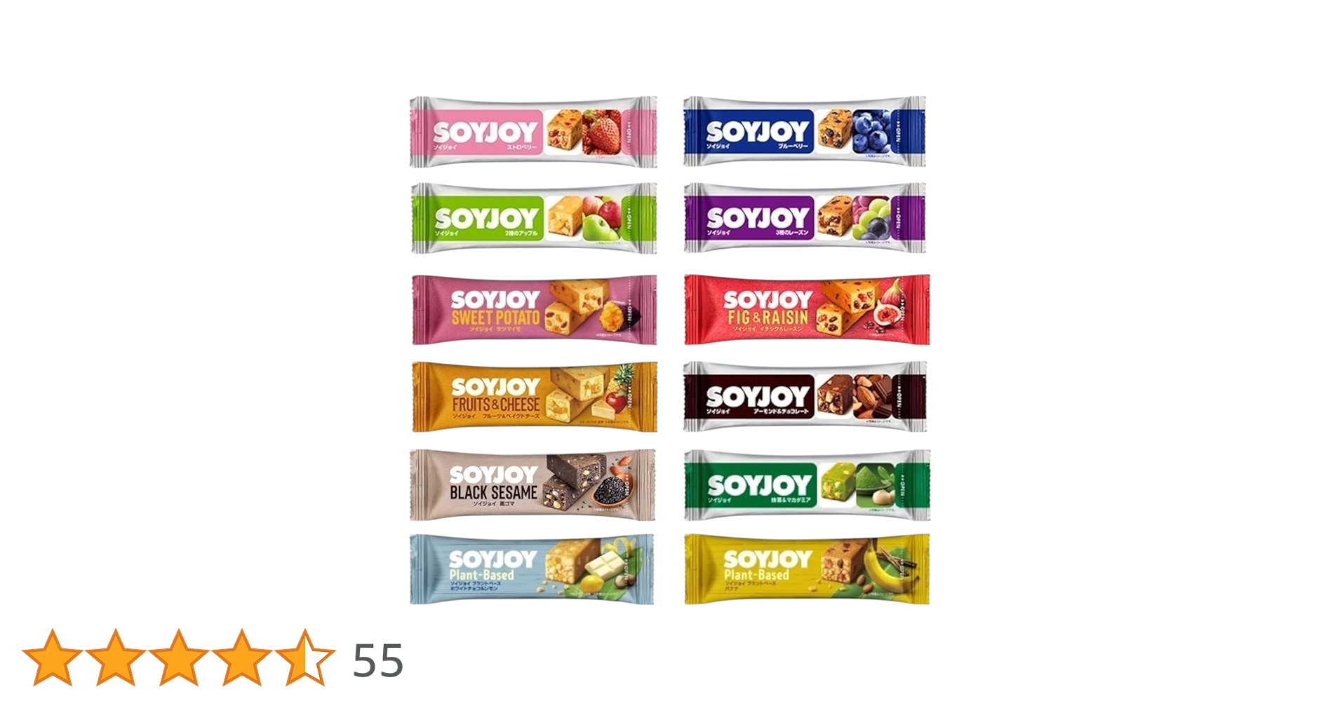 SOYJOYまとめ売り(アソート118本) Amazon.co.jp: 大塚製薬 ソイジョイ 12種 各1本 アソートセット