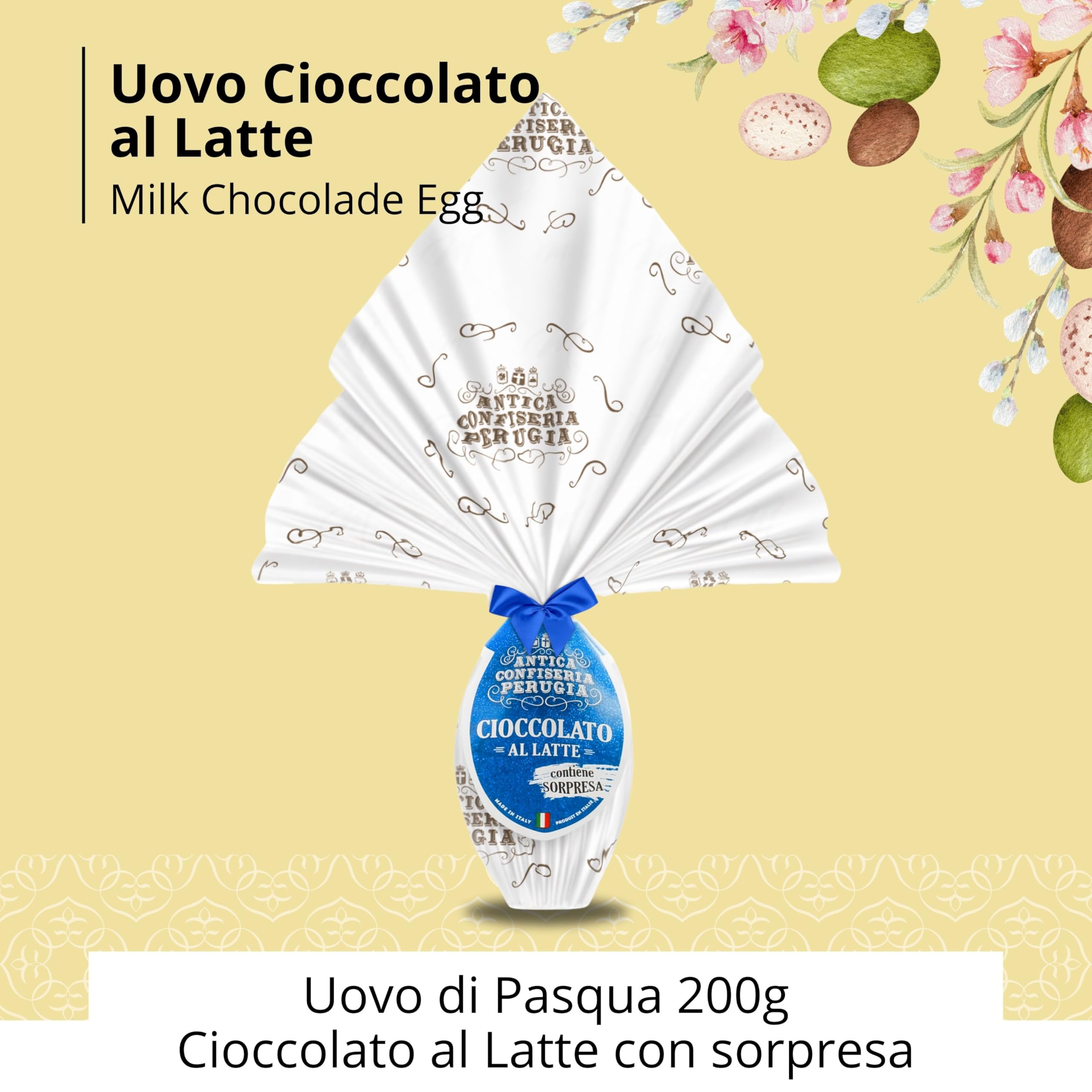 Cesto Pasquale Speciale Italia - Cesto Regalo Alimentare Valigia di Pasqua, Confezione Pasquale con Uovo, Colomba e Specialità Gastronomiche Gourmet [10 pezzi]