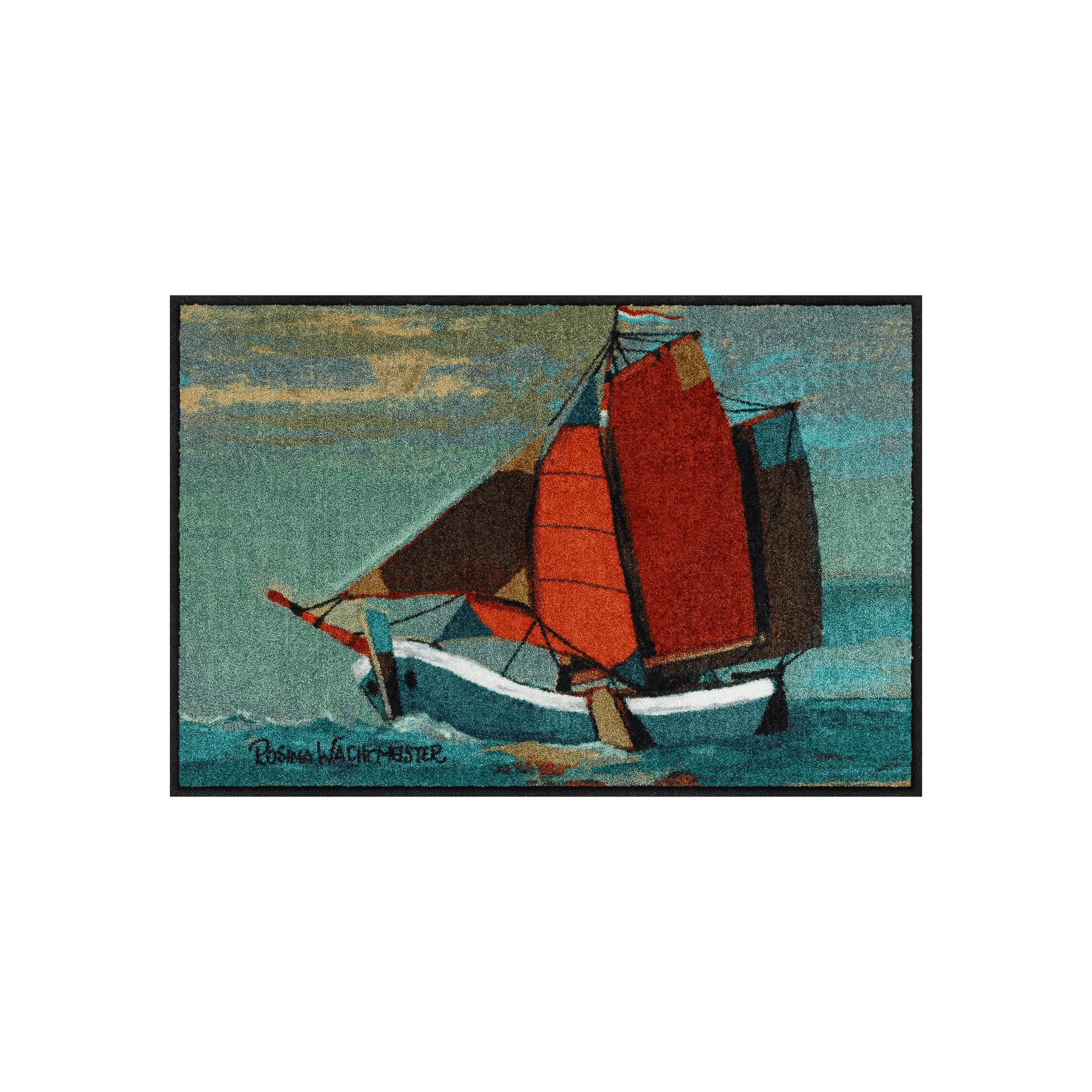 Salonloewe Rosina Wachtmeister SLD1313-050x075 Paillasson lavable Sail Away, 50 x 75 cm