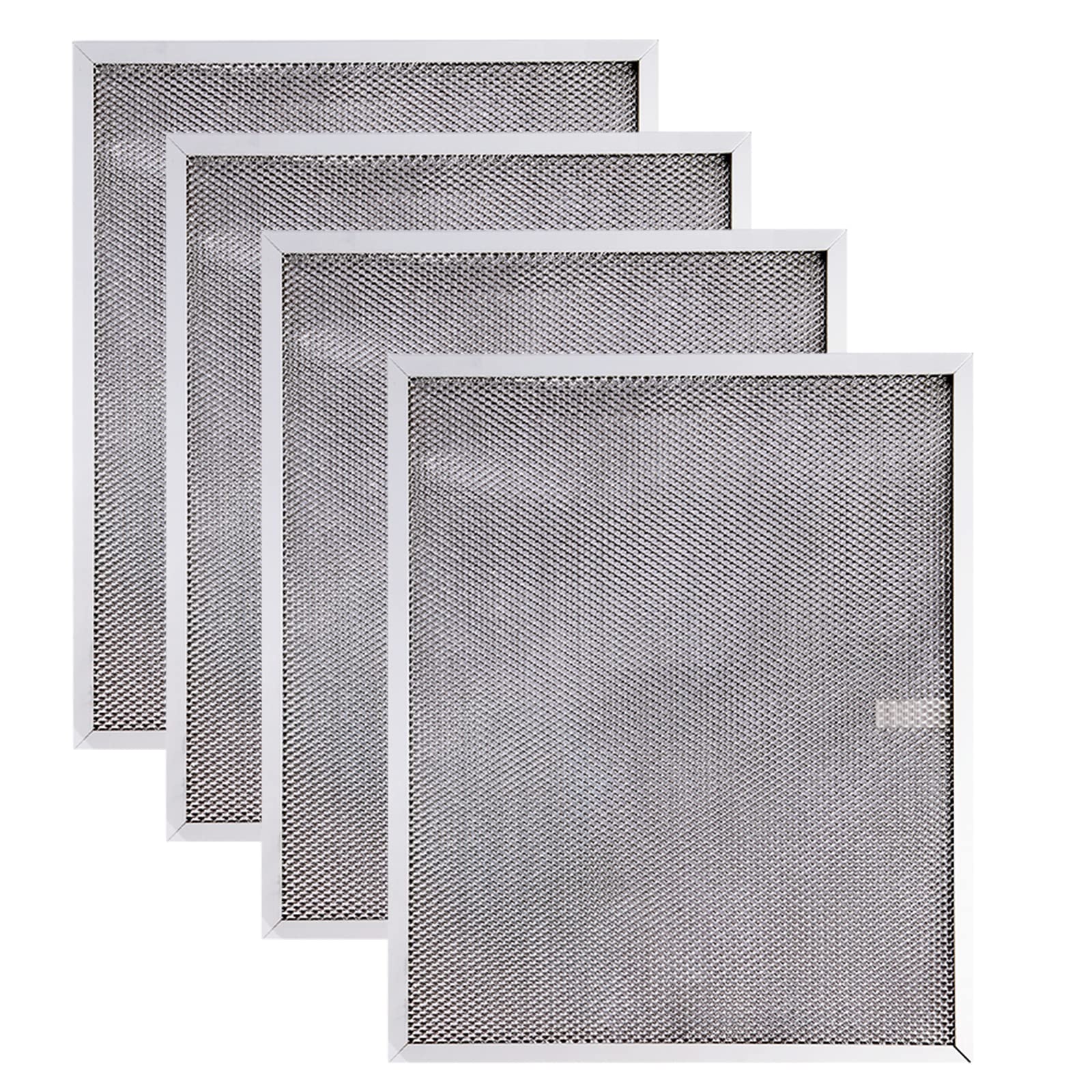 BPS1FA30 Range Hood Filter Replacement for 30-Inch Broan Nutone QS1 WS1, Allure Grease Filter, Replaces 99010299,S99010305,AP3378953 Range Hood Filters 11-3/4" X 14-1/4" X 3/8" Aluminum (4 Pack)