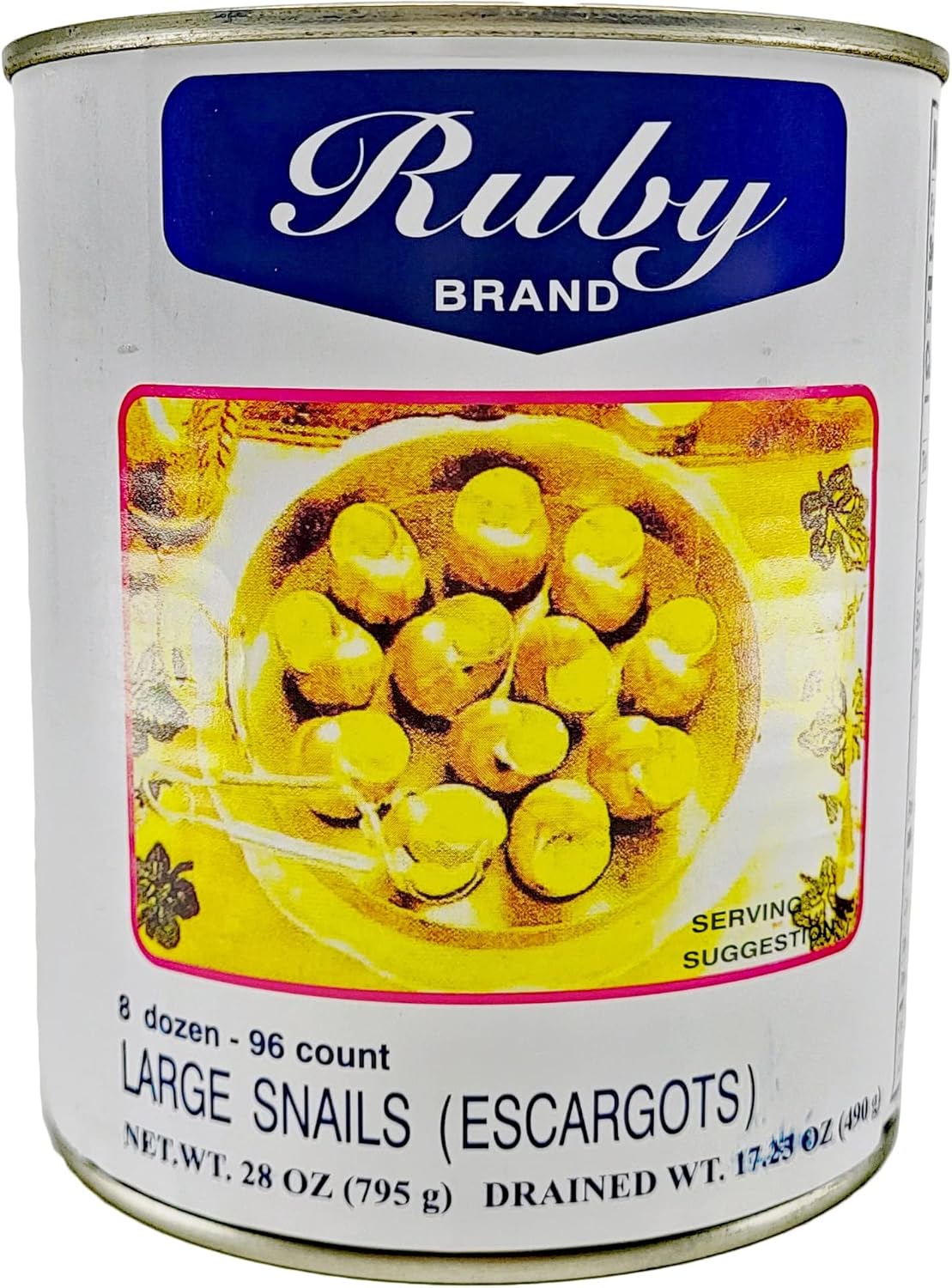 Escargots, Extra Large Snails, 72 Count Grocery & Gourmet Food