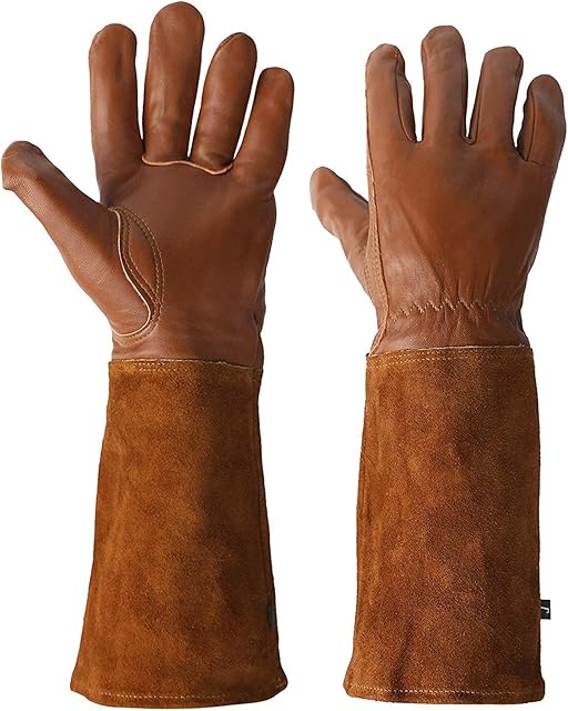 KIM YUAN Gardening Gloves- Acdyion Rose Pruning Thorn 1 Pair