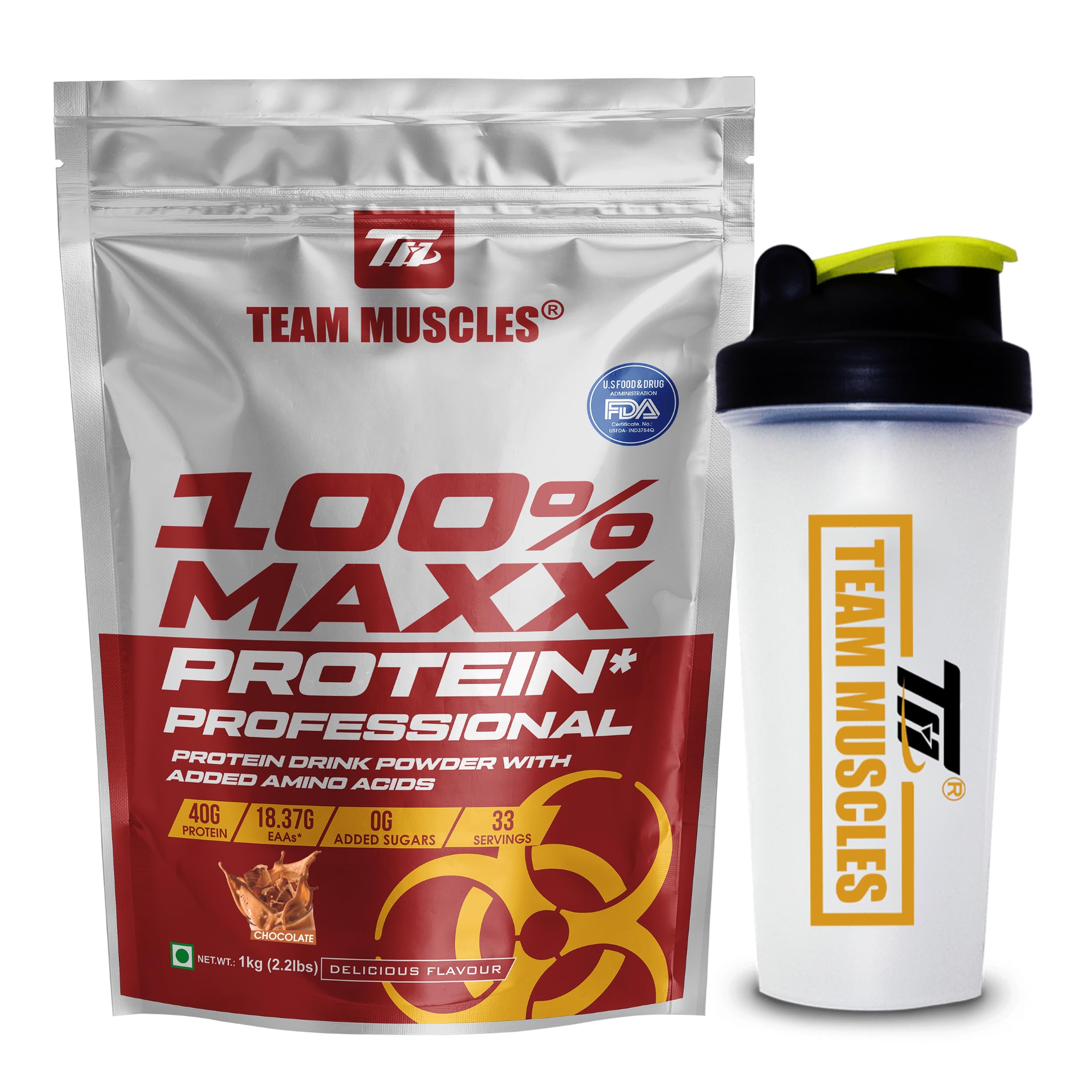 TM WITH TEAM MUSCLES 100% Maxx Protein-1Kg(Chocolate,Po1+Shaker) (B0CGLTWB1W) Amazon Price History, Amazon Price Tracker